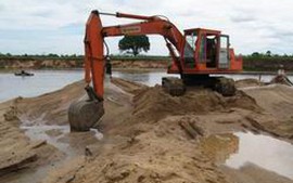 Hải Phòng: Xử lý dứt điểm khai thác cát trái phép